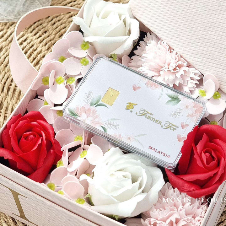 Cinta Gold Soap Flower Box Penang