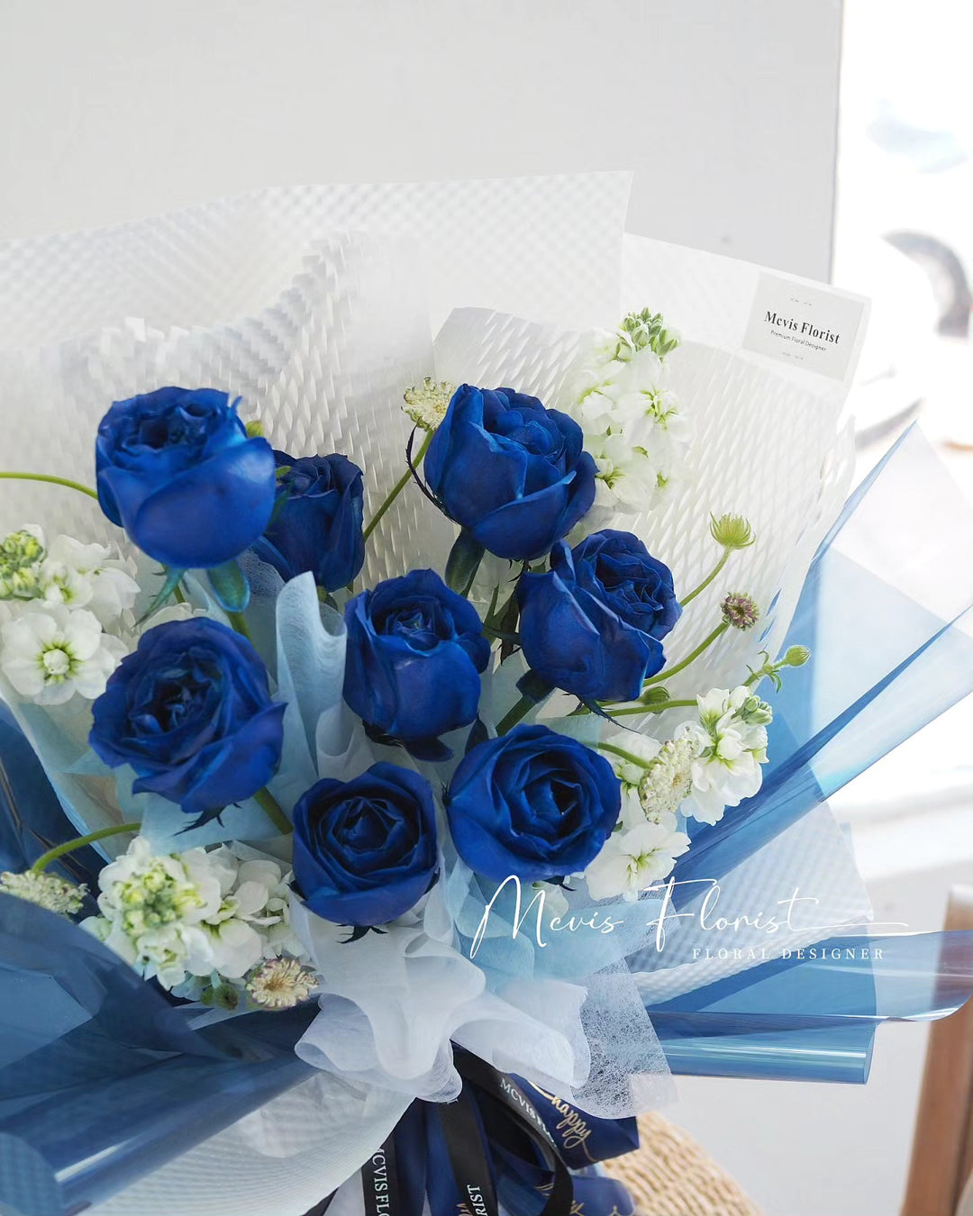 Blue Roses Bouquet Penang