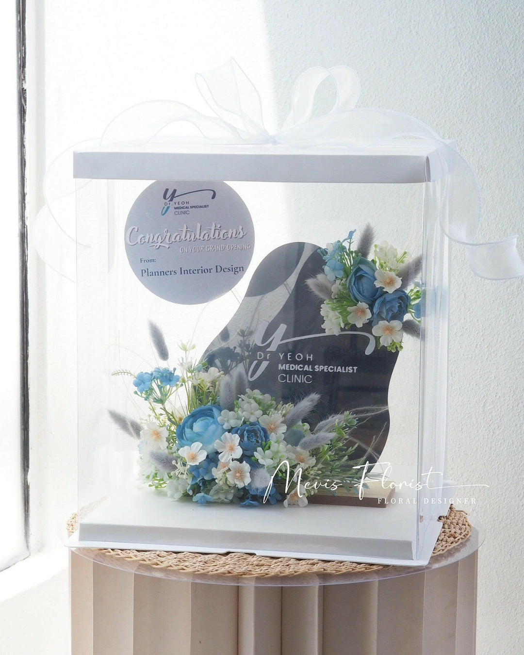 Artificial Flower Opening Mirror Penang