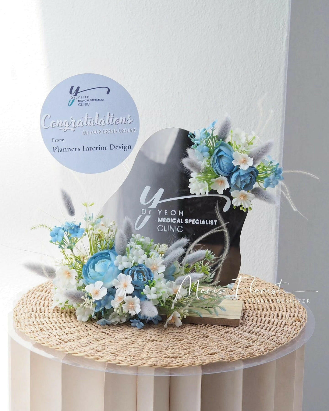 Artificial Flower Opening Mirror Penang