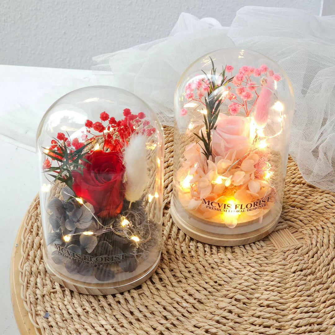 Preserved Flower Bell Jar Penang