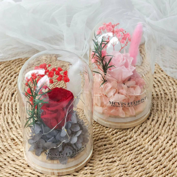 Preserved Flower Bell Jar Penang