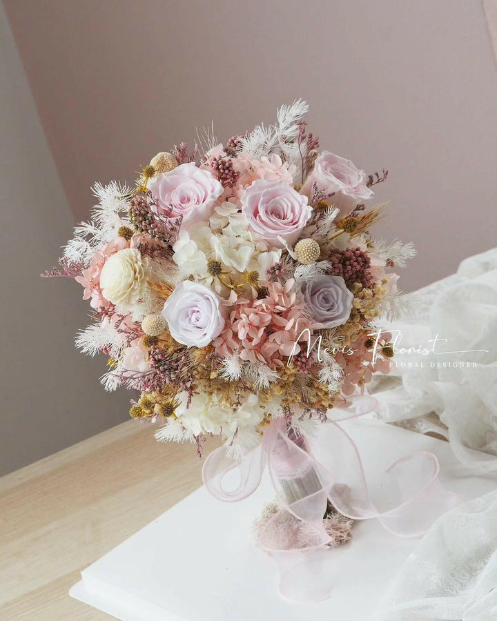 Preserved Rom Bouquet Penang